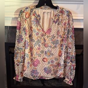 Ann Taylor LOFT Floral Blouse